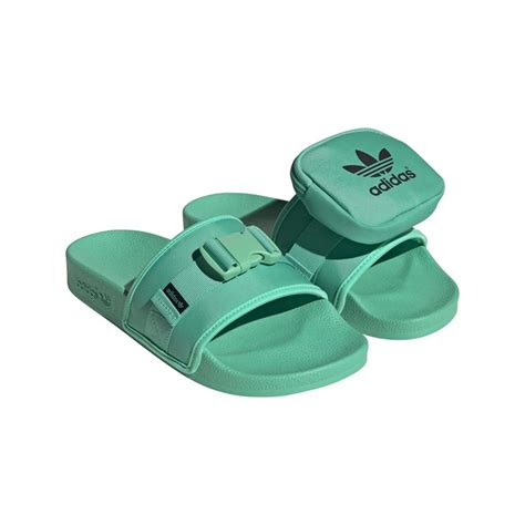 adidas groen slippers|Adidas bad slippers.